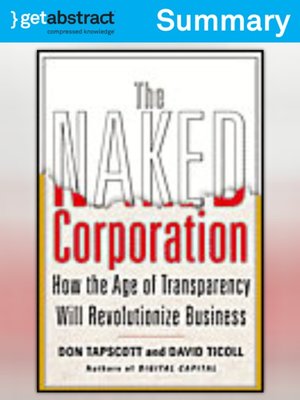 cover image of The Naked Corporation (Summary)